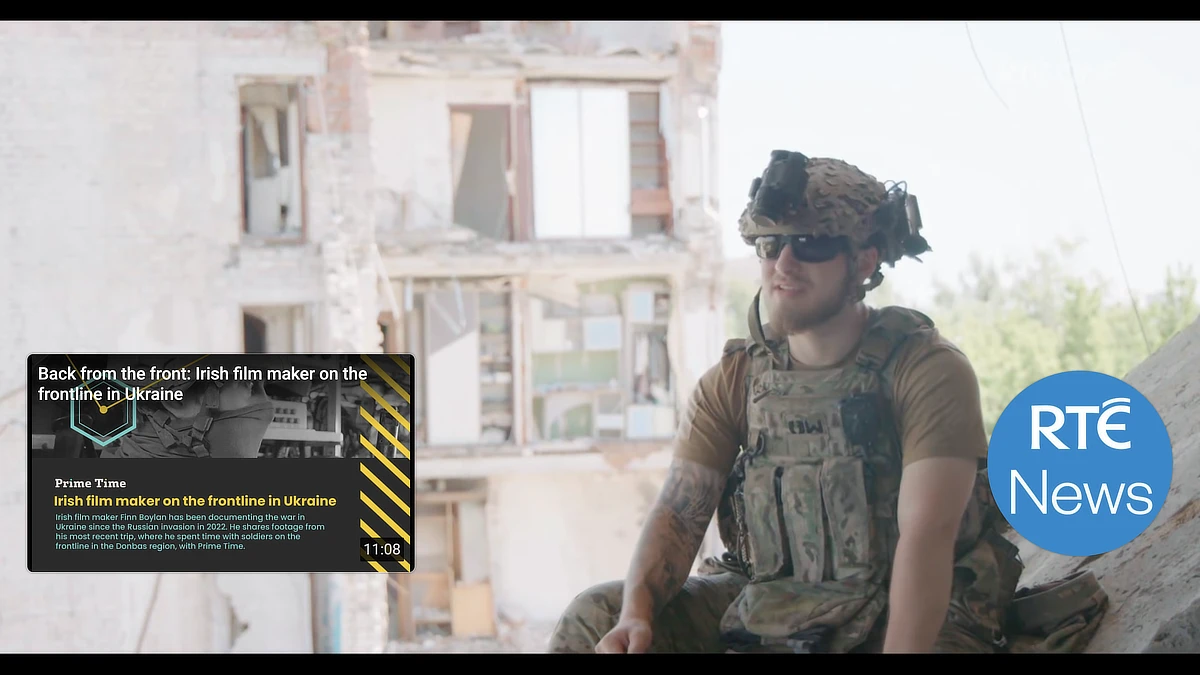 Dubliner missing and presumed dead in Ukraine had spoken of brutality of war Dubliner missing and presumed dead in Ukraine had spoken of brutality of war