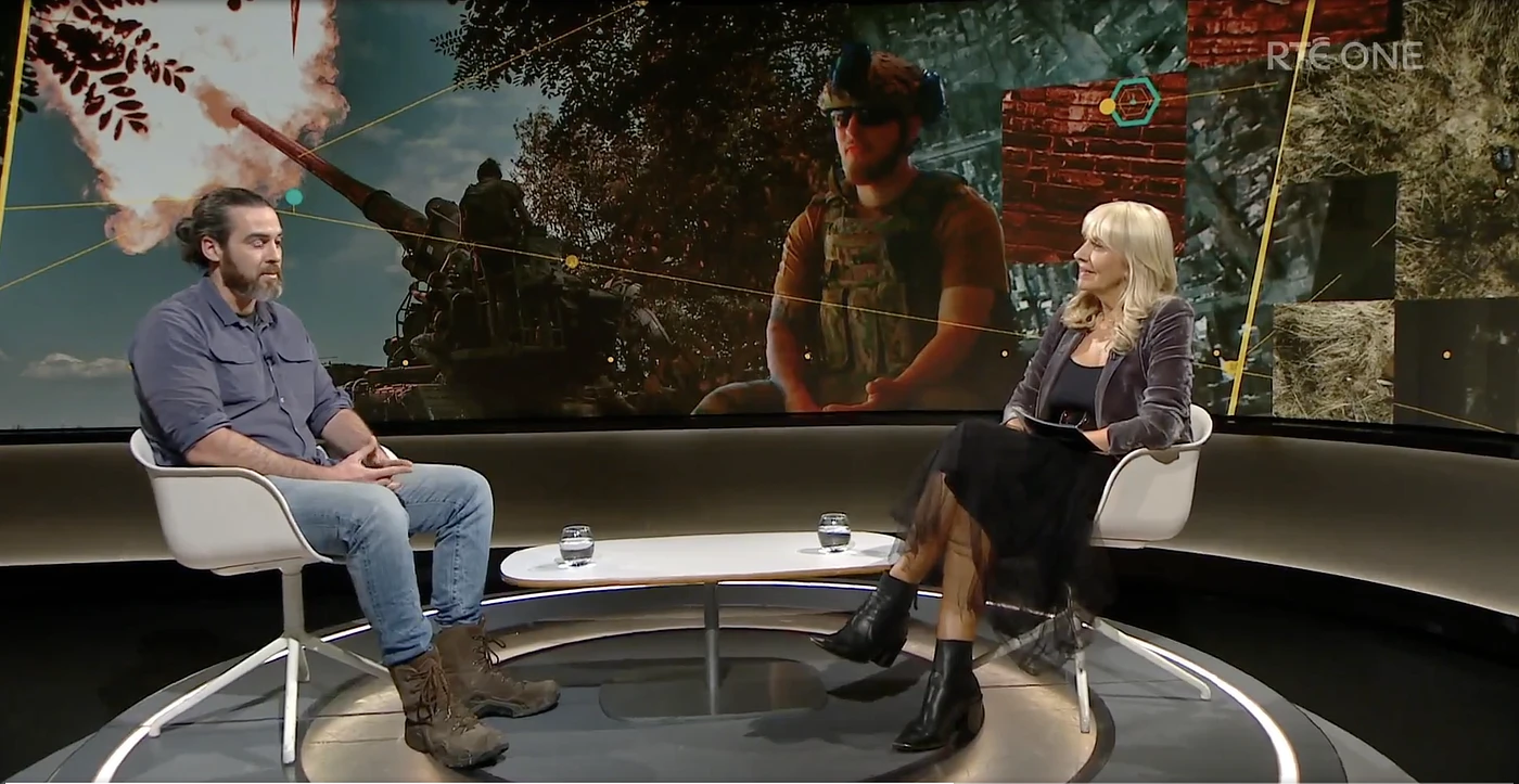 Finn Boylan on Prime Time RTE Interview